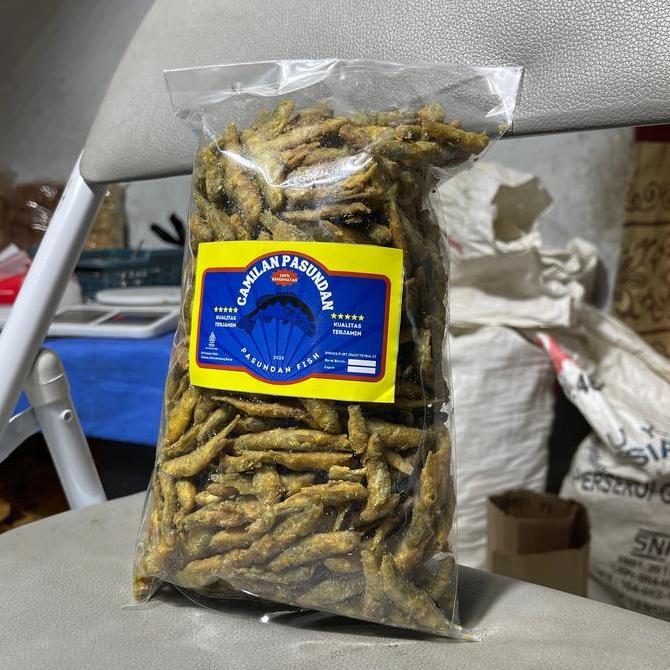 Foodx- Wader Crispy 500Gram Ikan Paray/Wader Original Renyah Murah Camilan Food Kering Snack  Cemila