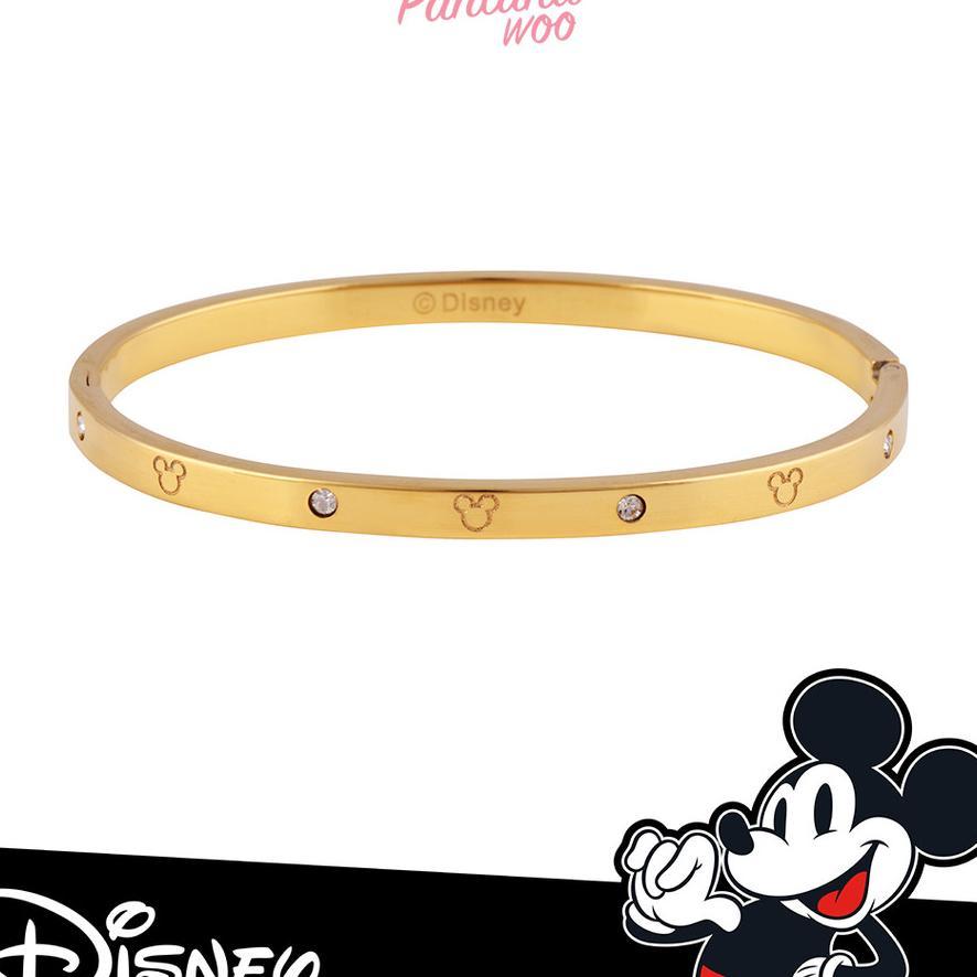 Panlandwoo - Mickey & Minnie Mouse Collection - Gelang Bangle Titanium Wanita Harvest