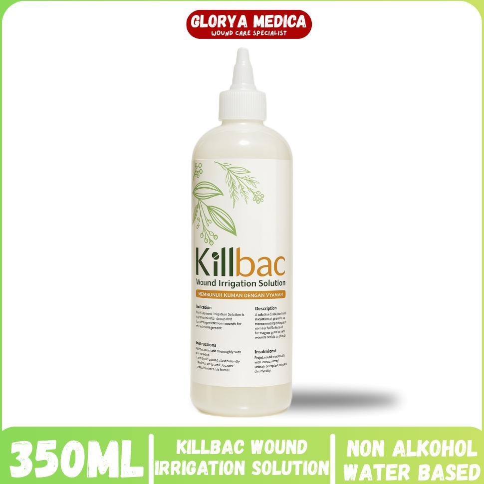 Killbac 350Ml Cairan Pembersih Luka / Killbac Cairan Pembersih Luka