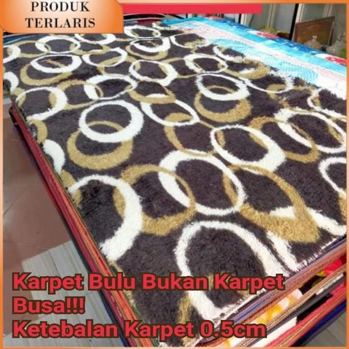 Visitor- [Cod] Terlaris Ambal/Karpet Motif&Ombre Uk Sedang 120X200X4Cm Uk Kecil 160X100X4Cm Warna Ba