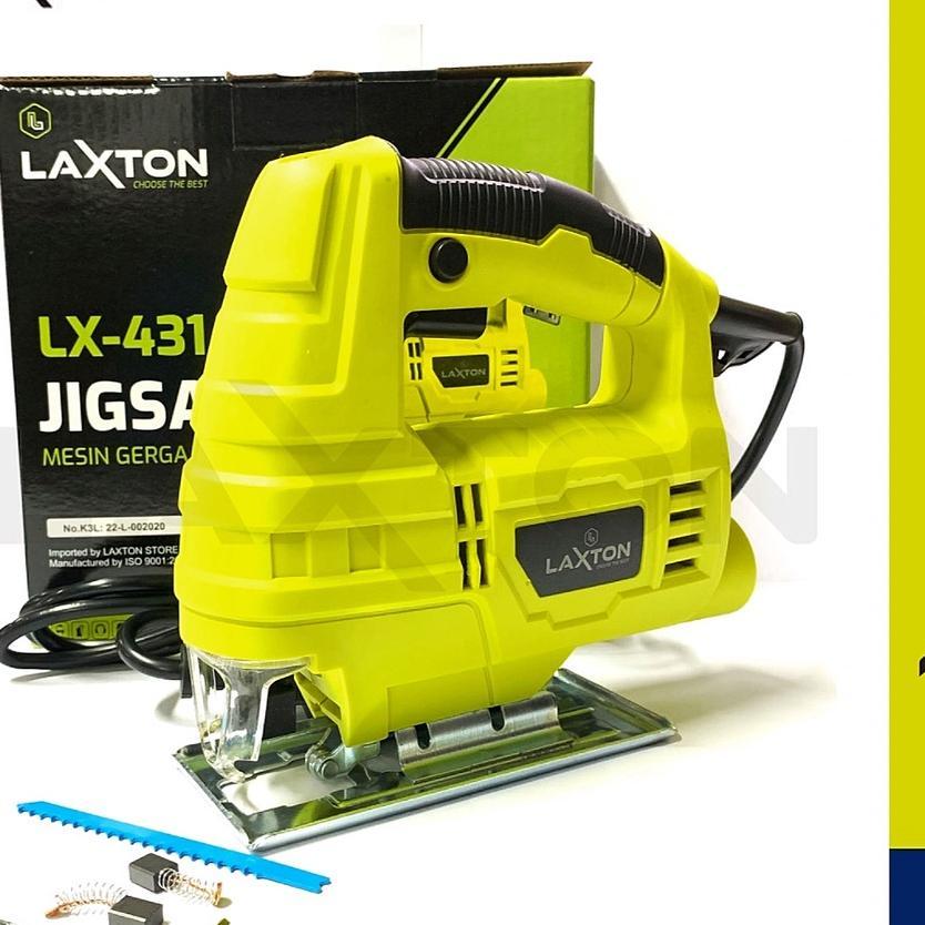 Laxton Mesin Jigsaw Gergaji Pemotong Kayu Triplek Jig Saw Lx431 Murah Laris Variable Speed