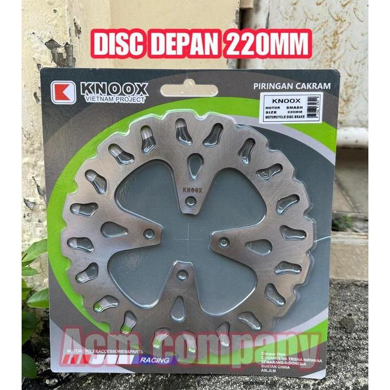Piringan Depan baut 4 datar Smash Shogun Spin Skywave SkyDrive Hayate Disk Cakram Depan Variasi Moto