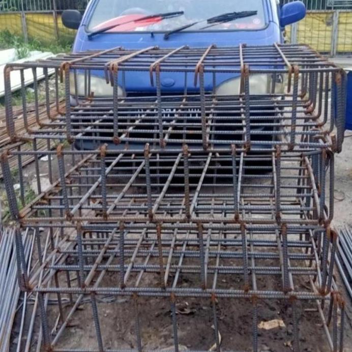 besi cakar ayam 80x80 besi 16 ulir