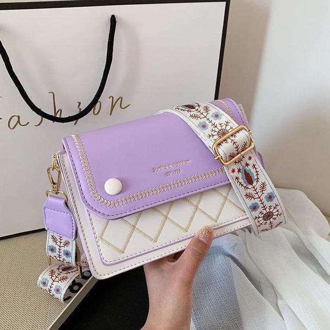 3640 TAS SELEMPANG TAS WANITA IMPORT TAS CEWEK SIMPEL BUAT JALAN