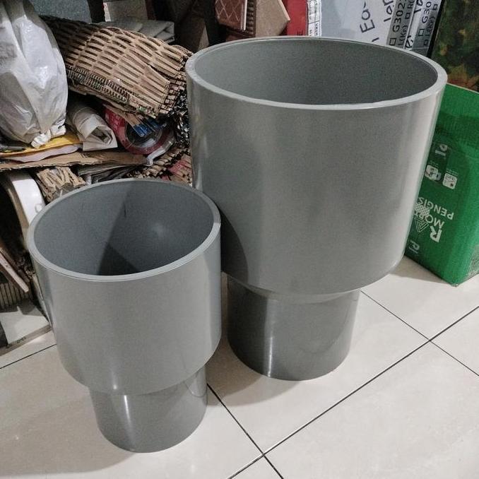 reducer pipa PVC aw 12" x 8"