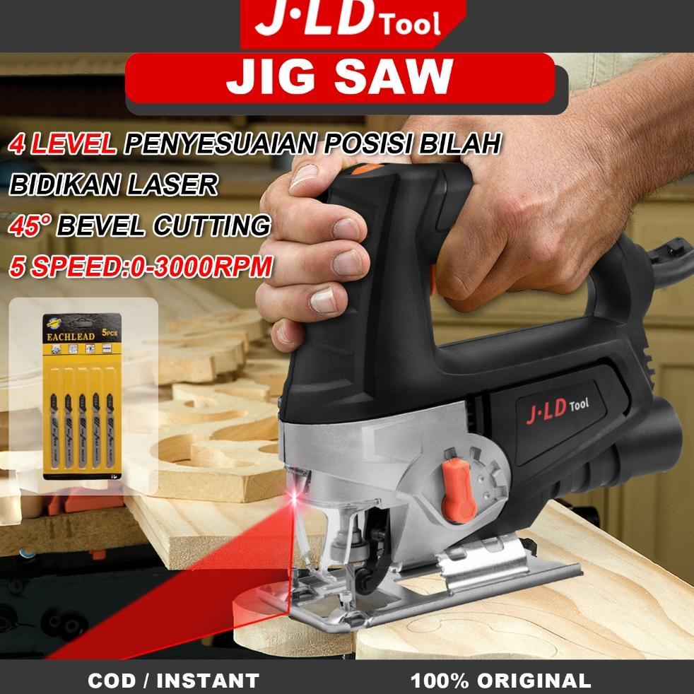 Jld Jig Saw Laser 580Watt Gergaji Listrik Mesin Potong Jigsaw Jld Tools Mesin Gergaji Ukir Jigsaw Un