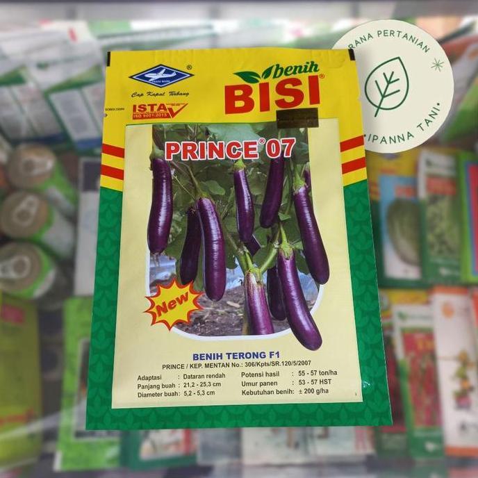 PRINCE 07 BENIH TERONG F1 | BIBIT TANAMAN TERONG UNGU | BENIH SAYURAN TERONG