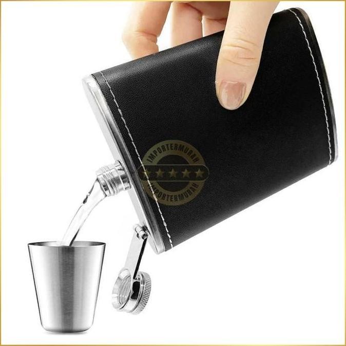 GIYANYAR Botol  Hip Flask Bottle 8 Oz - MW8