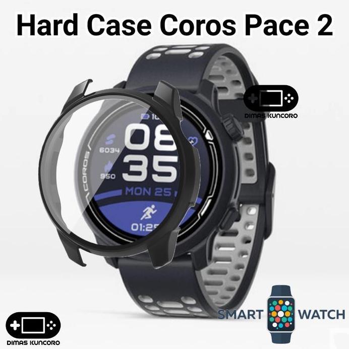 Hard Case Coros Pace 2 cover bumper tempered glass screen guard protector coros pace 2