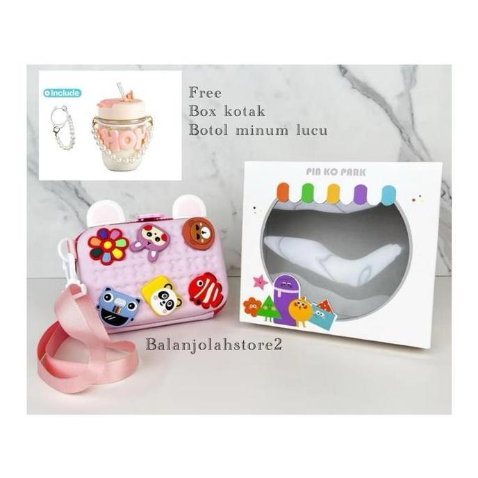 (BALANJOLAHSTORE)SLINBAG JELLY ANAK-TAS JELLY KARAKTER TERBARU-SELEMPANG KARET ANAK KEKINIAN