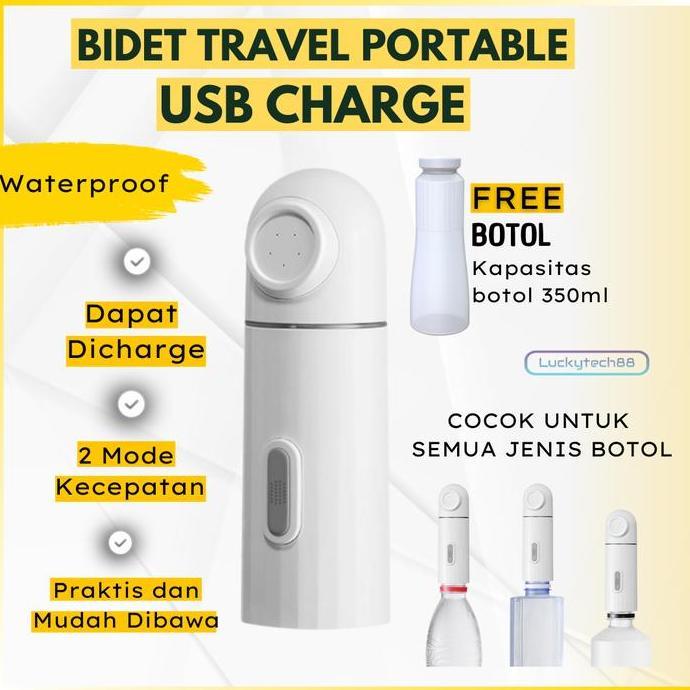 Bidet Travel Portable | Electric Portable Bidet | Alat Semprotan Cebok Usb | Bidet Travel Portable R