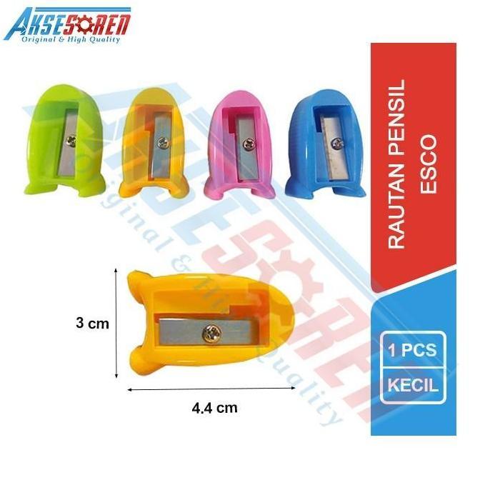 Serutan Pensil Kecil Esco / Kerokan Rautan Super Tajam