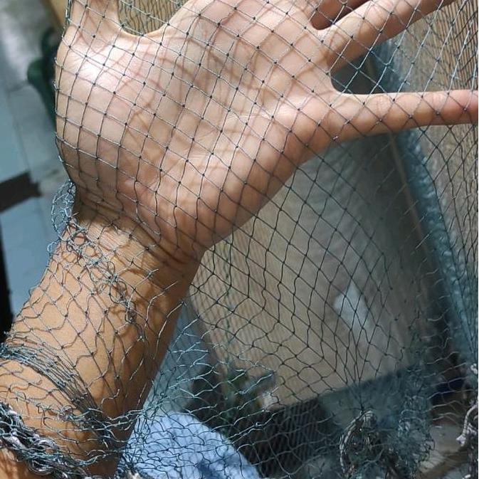 Jaaminkwalitas- Jala Lempar 9 Feet Nilon ,5 Meter 3/4 Inci Udang Ikan Siap Pakai