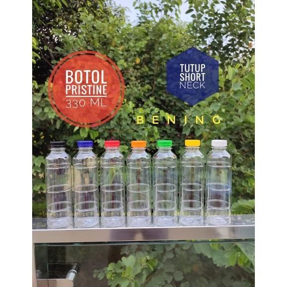 VELRYA BOTOL PLASTIK 330ML / BOTOL PRISTINE 330ML / BOTOL ALMOND / BOTOL AMDK / BOTOL JAMU SALE