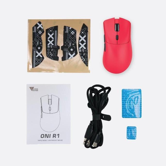 Lengkapjaminan- Vortex Oni R1 Vortexseries Lhtweht Gaming Mouse Vortexoni Onir1