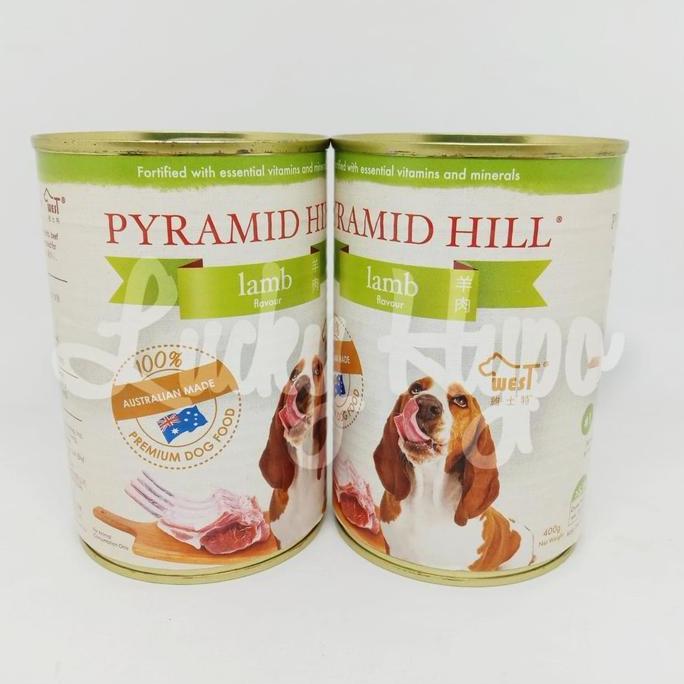 Instanbisachat- Makanan Anjing Kaleng/Dogfood Kaleng Pyramid Lamb Domba 400Gr