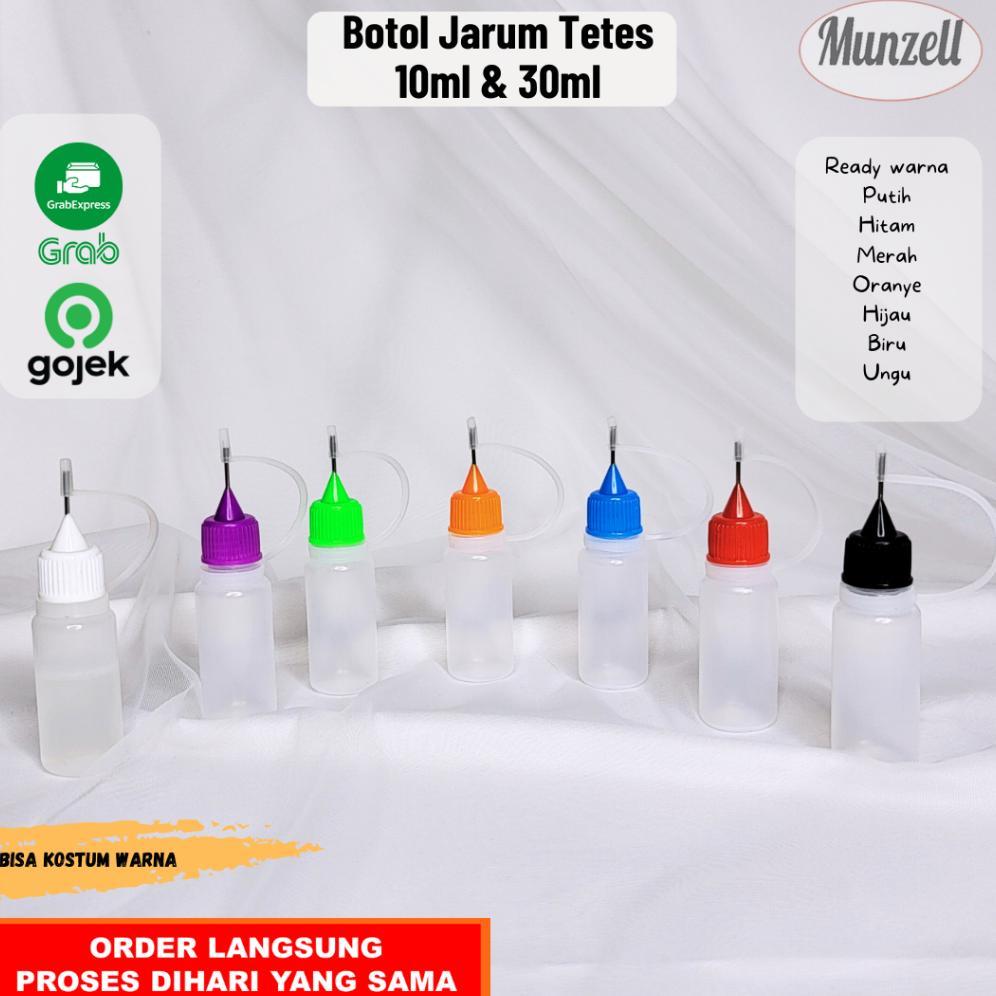NAYELLE BOTOL JARUM MINI KOSONG 10,30, 50ML BOTOL PLASTIK, BOTOL SKINCARE, BOTOL SAUS MAYONAISE, BOT