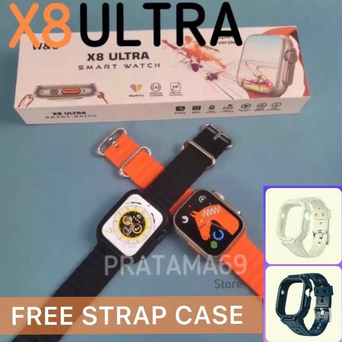 TERLARIS - Original X8 Ultra Smart Watch 49mm Men Series 8 NFC Watch