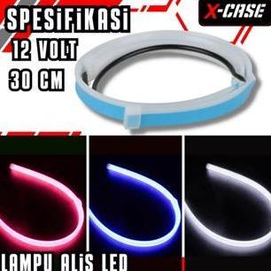 X-Case Lampu Alis Led 12 Volt 30Cm Universal Motor Mobil Car