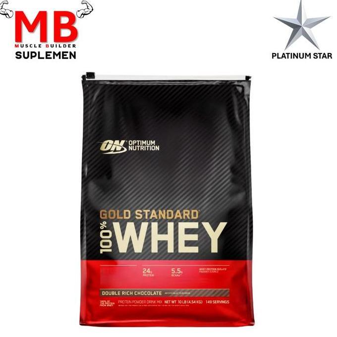 Cod,Bisaaja- On Whey Gold Standard 10 Lbs Wgs 10Lbs 10Lb Lb Optimum Nutrition