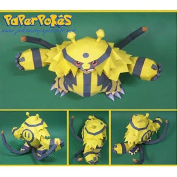 (Mainan Kertas) DIY Papercraft Figure Anime Pokemon Electivire