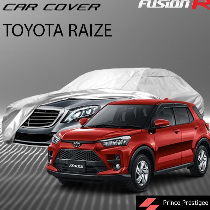 Cover / Sarung Putih Mobil Toyota Raize Fusion R Waterproof