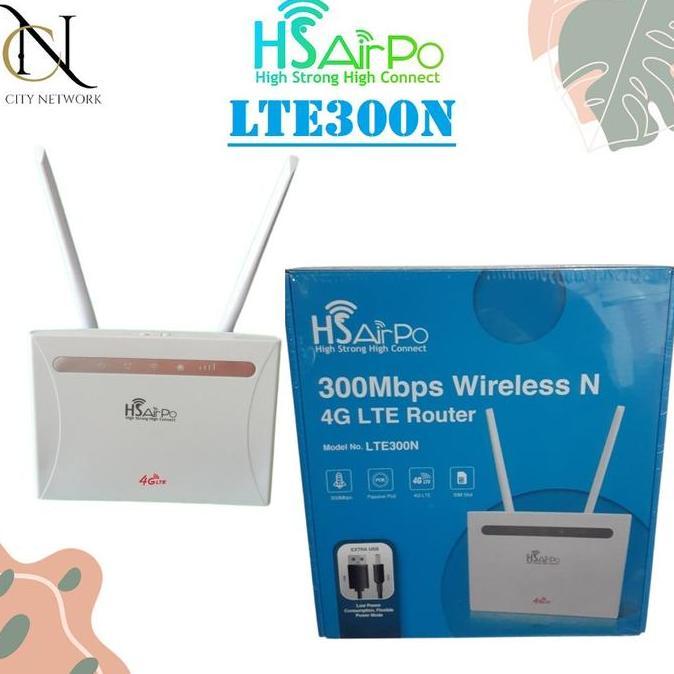 Adabanyak- Hsairpo Lte300N 4G Lte And Wireless 300Mbps Simcard