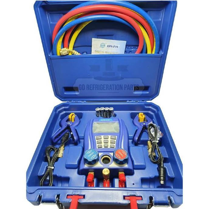 Herisaputra645 - Digital Testing Manifold Vacuum Dan Freon Dszh Wk-6889L Original
