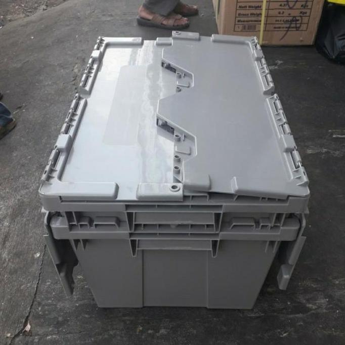 Box Container 70 Liter Rabbit 7000 Nestable Indomaret Industri Plastik Indomart Alfamart Lipat Buka 
