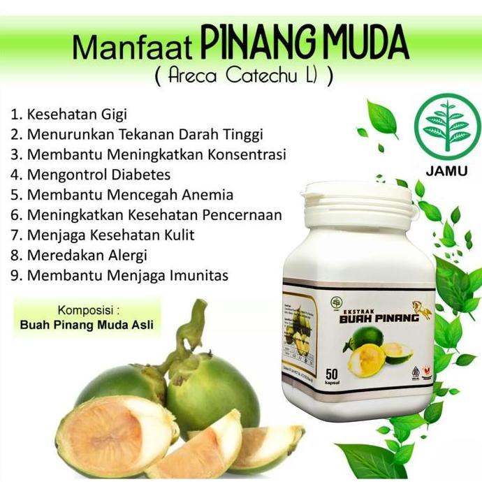 Zerox- Kapsul Pinang Muda 100% Asli