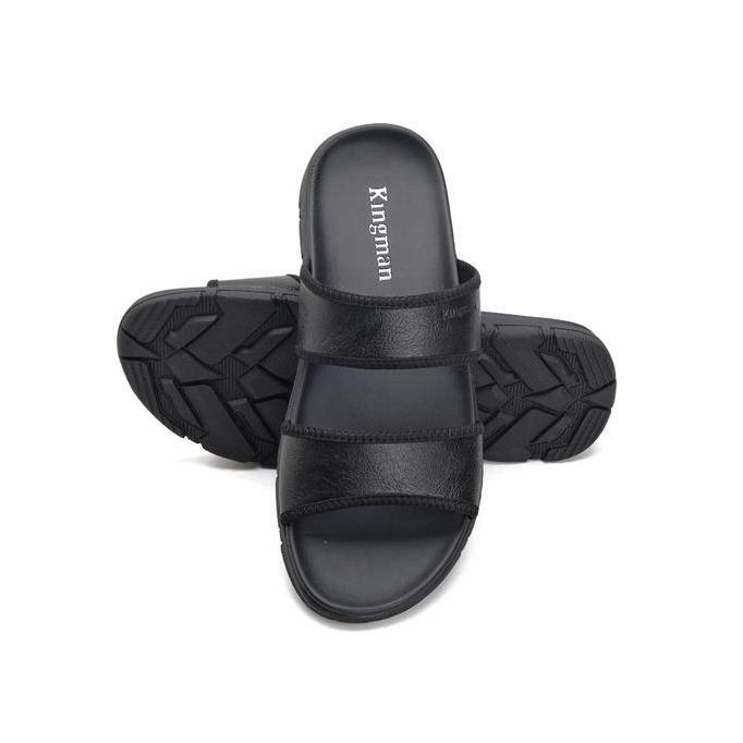 Sale Kingman Sandal Pria Kekinian Lington Original Sandal Kulit Premium Kualitas Import - Lt200