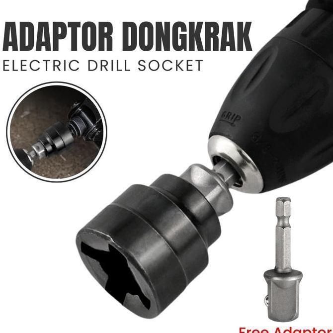 KUNCI SOK BOR LISTRIK IMPACT 1/2 INCH UNTUK PEMUTAR DONGKRAK MOBIL JEMBATAN TANPA TENAGA MANUAL READ