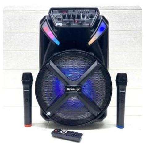 Herisaputra645 - Speaker Portable Sound System Aiwa Was-112Lvh - 12 Inch