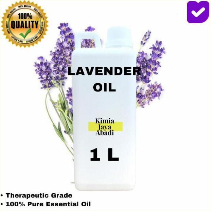 Deri_fans - Pure French Lavender Essential Oil / Minyak Lavender MURNI 1 LITER
