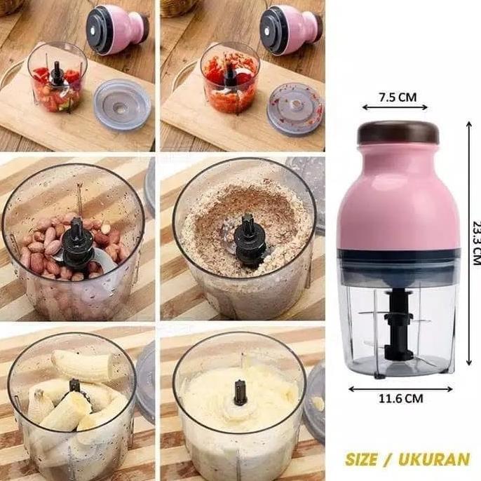 sale BMW Blender Kapsul Serbaguna Food Chopper Capsule Juicer Portable / Penggiling Daging Buah dan 