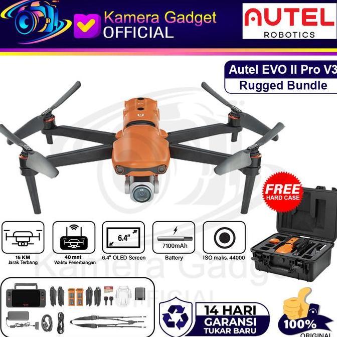7plesnawan88 - AUTEL EVO 2 PRO V3 EVO II 6K Obstacle Sensor Drone - Rugged Bundle