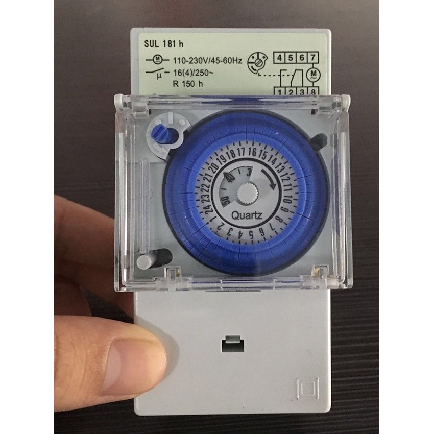 Time Switch Timer TB 118 N Timer Analog 24 Jam - Timer Theben Sul181H Switch Analog