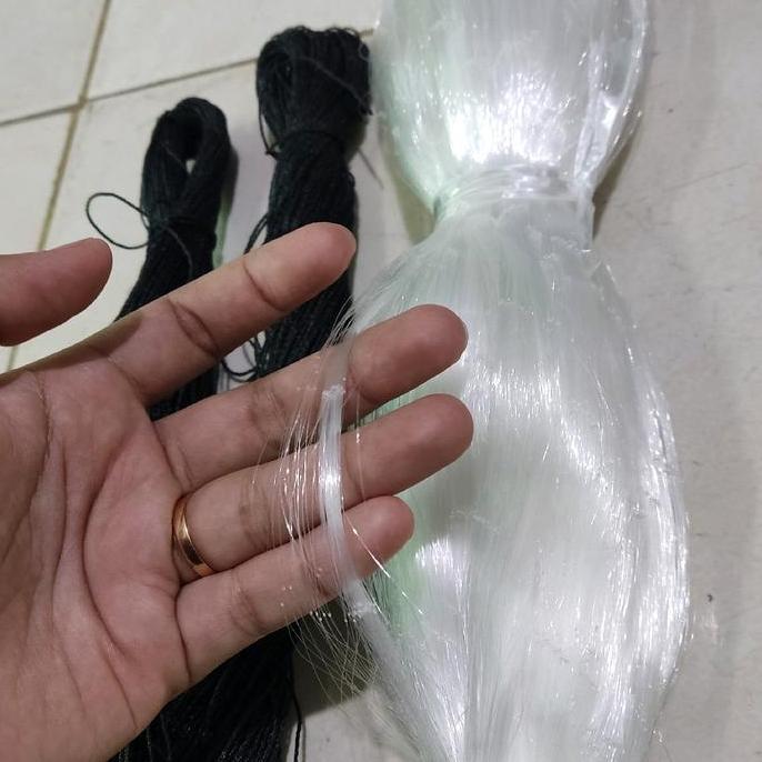 COD jaring burung, jaring padi, jaring sawah senar 012 lubang 3 inci 100x100 lebar 7,5 meter panjang