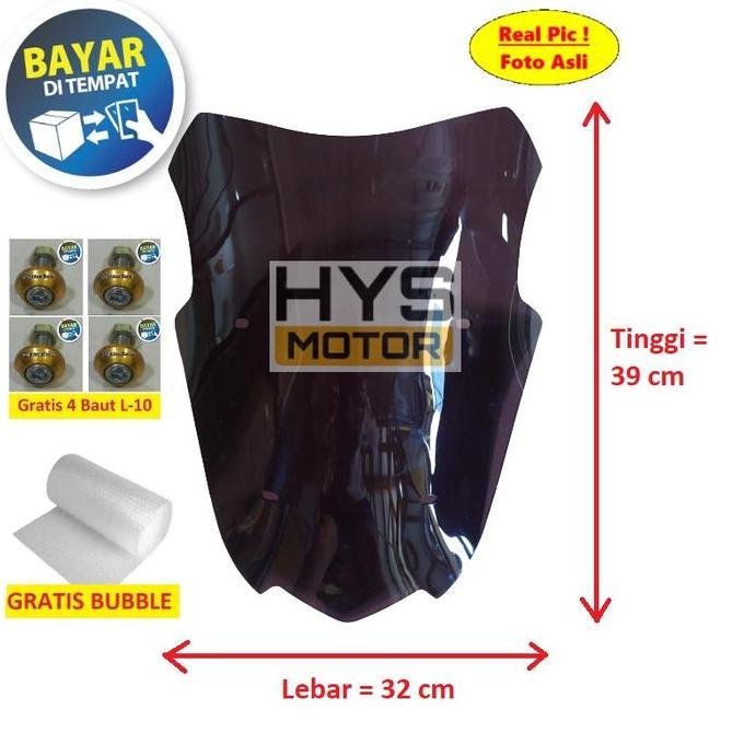 VISOR WINDSHIELD NEW NMAX 2020 2021 2022 (MODEL OCITO VARIASI) WINSIL BAHAN ACRYLIC AKRILIK TEBAL 3 