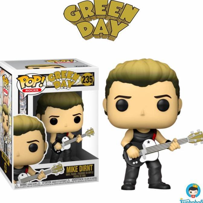 HOT SALE FUNKO POP ROCKS GREEN DAY - MIKE DIRNT #235 TERMURAH