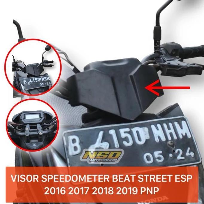 TOPI VISOR SPEEDOMETER BEAT STREET ESP 2016 - 2019 BEAT STREET LED 2020 - 2024 PNP RESTOCK