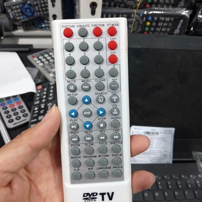 REMOTE REMOT DVD PORTABLE GMC ORIGINAL ASLI