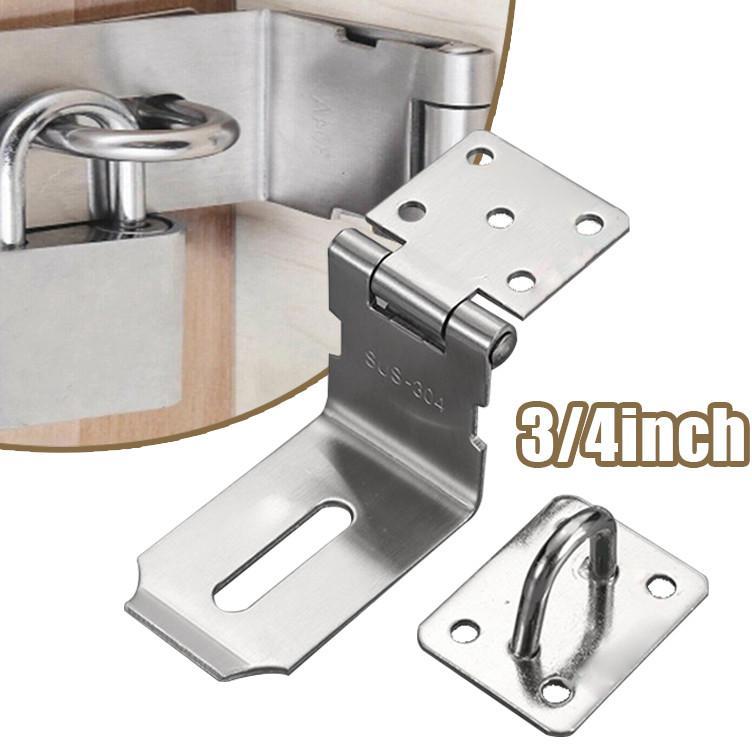 ReadyOverval Gembok Plat Siku 3/4 Inch Overpal Siku Kecil Kunci Pintu Grendel Pintu Gembok Selot Slo