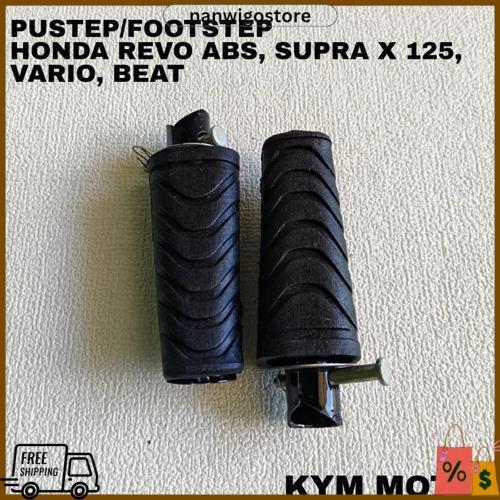 Karet Pustep Footstep Postep Pijakan Kaki Belakang Motor Revo Absolute 110 Fit Fi Supra X 125 Beat V