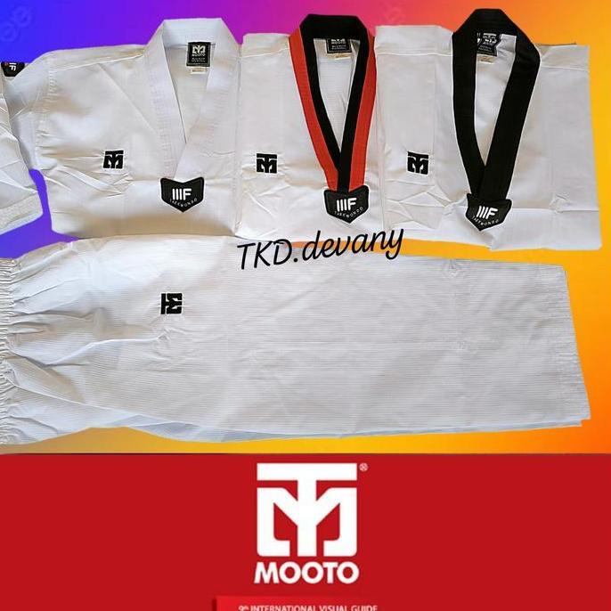 seragam taekwondo mooto 3F/Dobok MOOTO IIIF 3F/seragam moto 3F