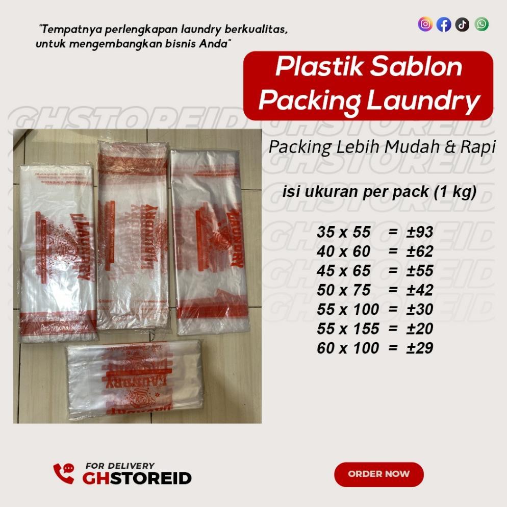 Plastik Packing Laundry / Plastik Sablon Laundry / Plastik Printing Laundry