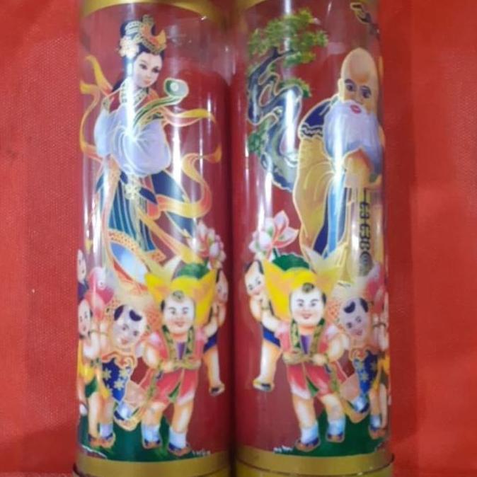 5Alambarka - Lilin Merah Lilin Sembahyang Lilin Puja Lilin Taiwan Besar