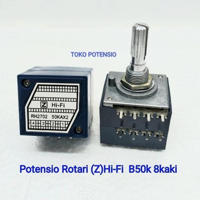 Potensio Rotari (Z) Hi-Fi B50K Restock
