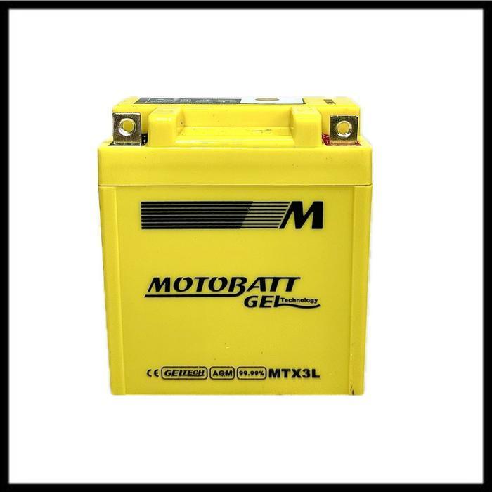 AKI MOTOR YAMAHA NEW RX KING MOTOBATT MTX3L AKI KERING ORIGINAL DAN TERPERCAYA