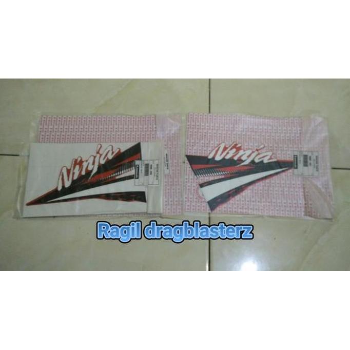 striping stiker tangki new ninja rr SE orange 2014 orinal Kawasaki